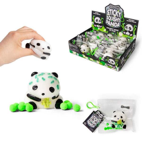 SCRUNCHEMS STICKY SQUISHY PANDA