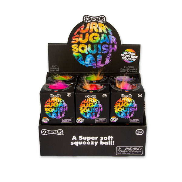 SCRUNCHEMS FURRY SUGAR SQUISH BALL
