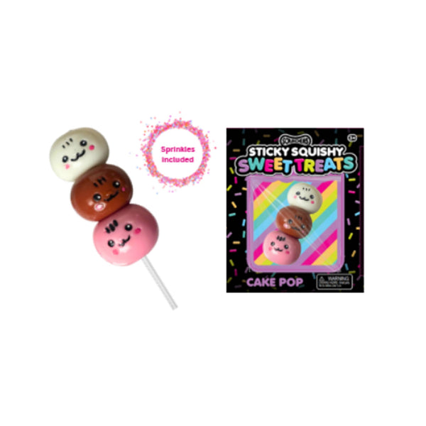 SCRUNCHEMS SWEET TREATS STICKY SQUISHY CAKE POP