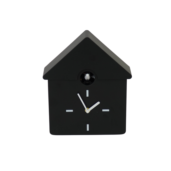 Horloge - Horloge Murale Coucou - Noir - 24x27x9cm