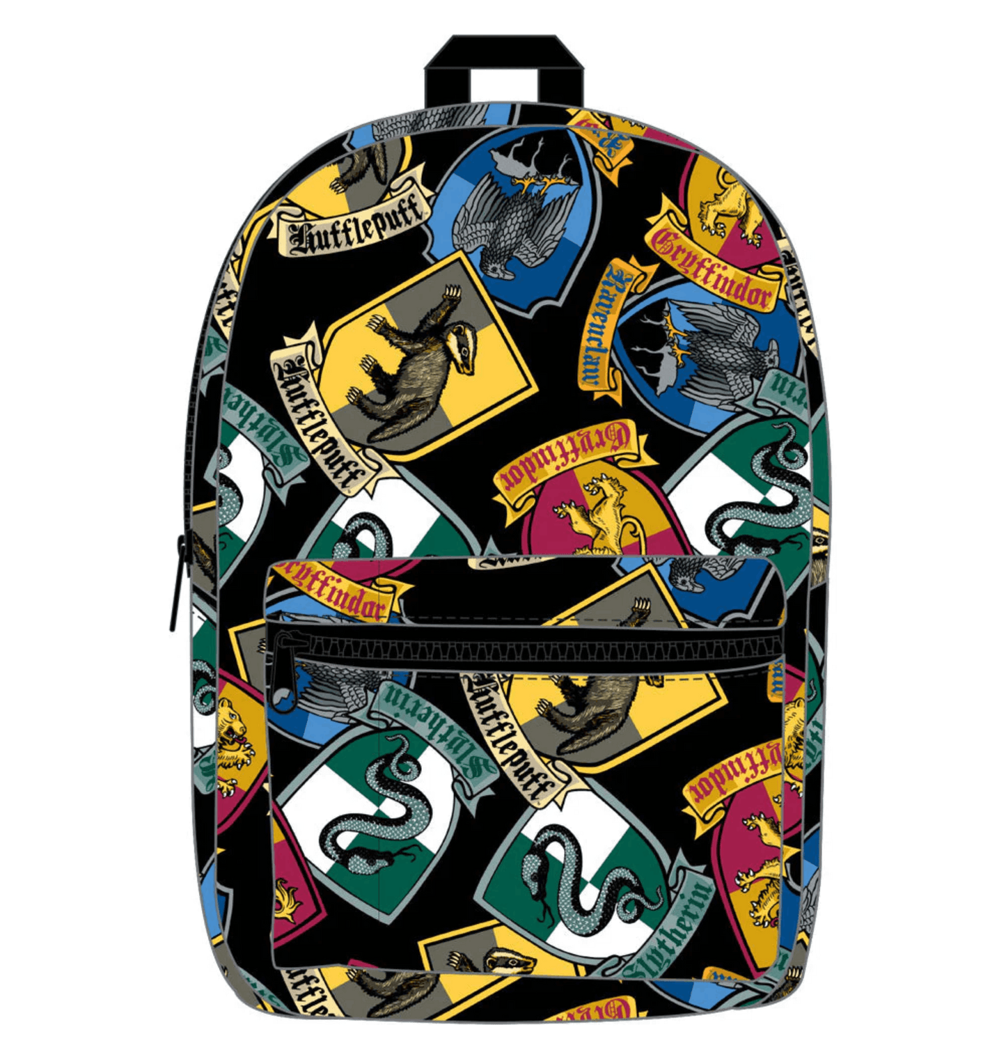 Sac à dos enfant Harry Potter blasons des maisons de Poudlard