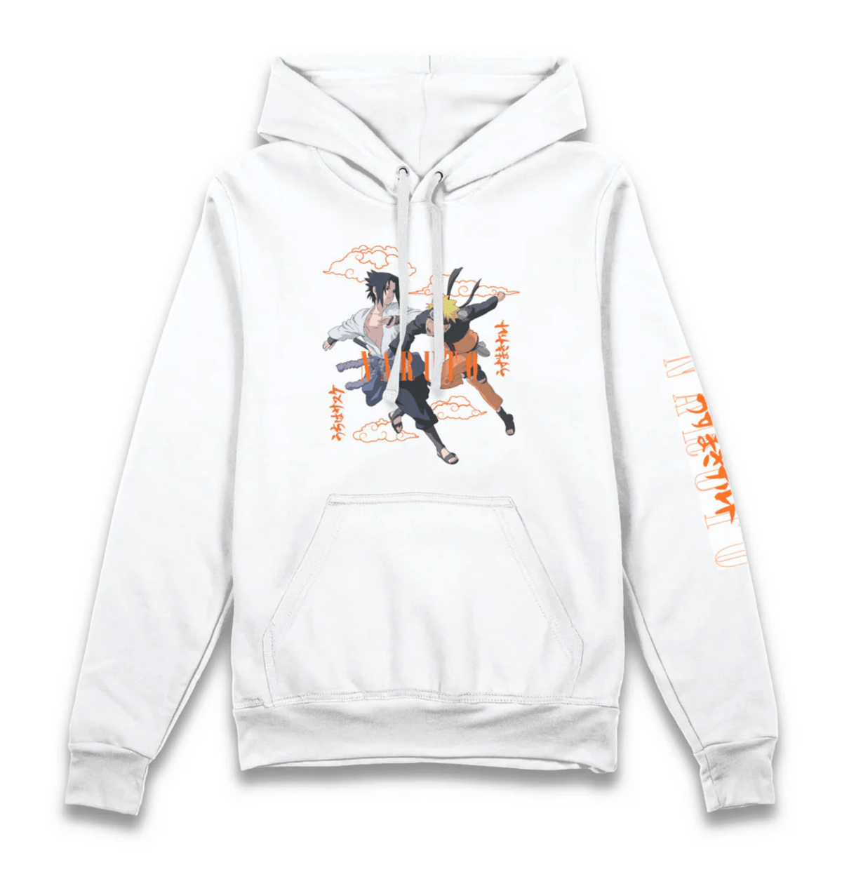 Hoodie adulte Naruto vs Sasuke