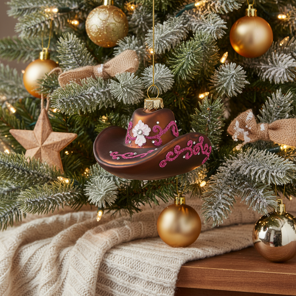 Cowboy Hat Hanging Decoration