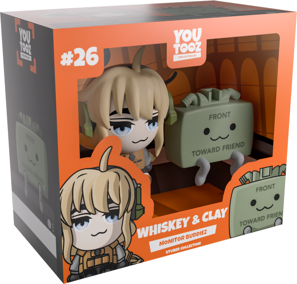 Whiskey & Clay Monitor Buddies