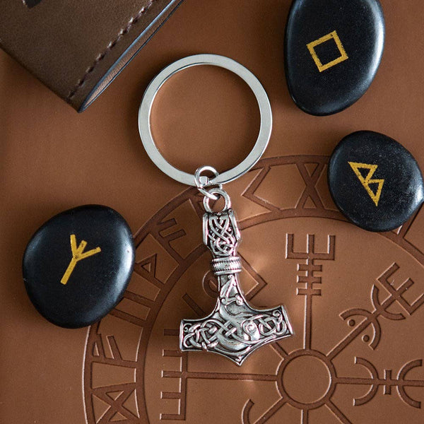 Llavero Martillo Vikingo - Mjölnir