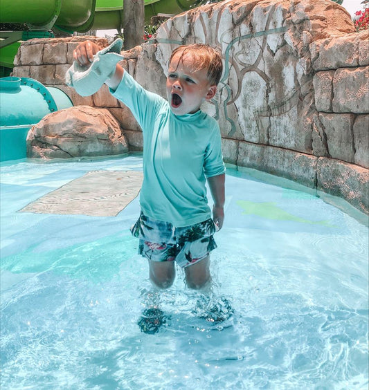 Verseur Crocodile Bleu Canard