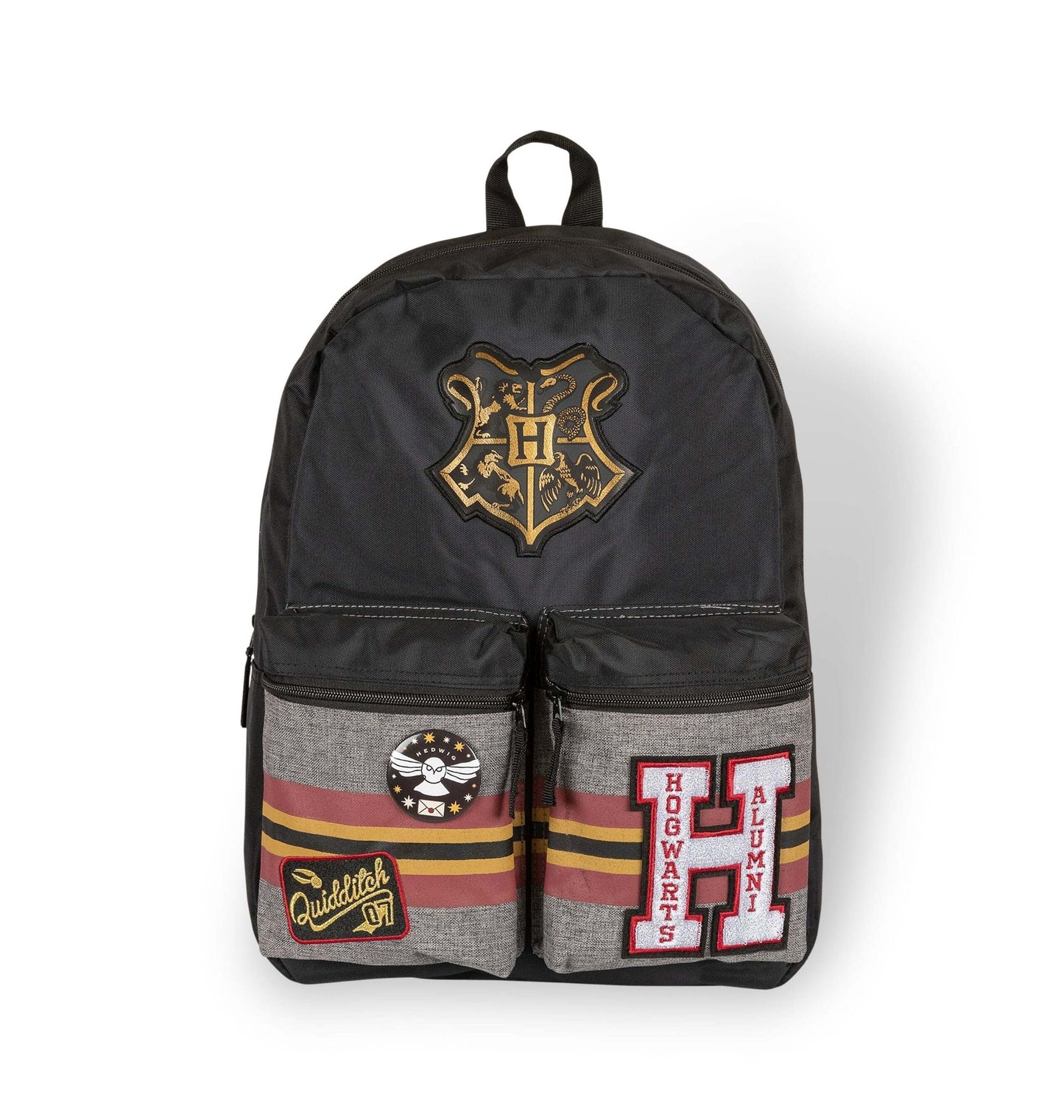 Sac à dos Harry Potter avec patchs et pin