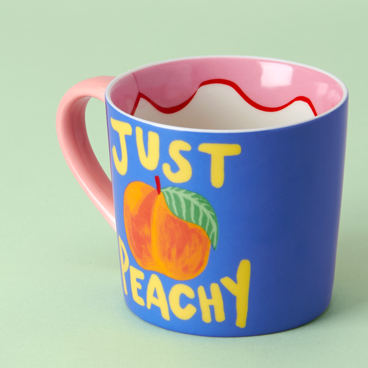 Mug Pêche « Just Peachy »
