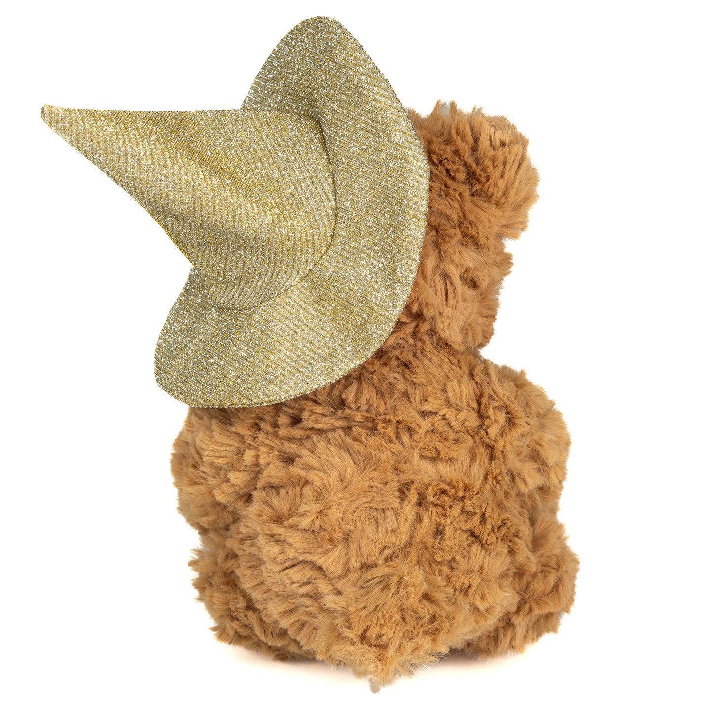 Osito de peluche de Halloween con calabaza