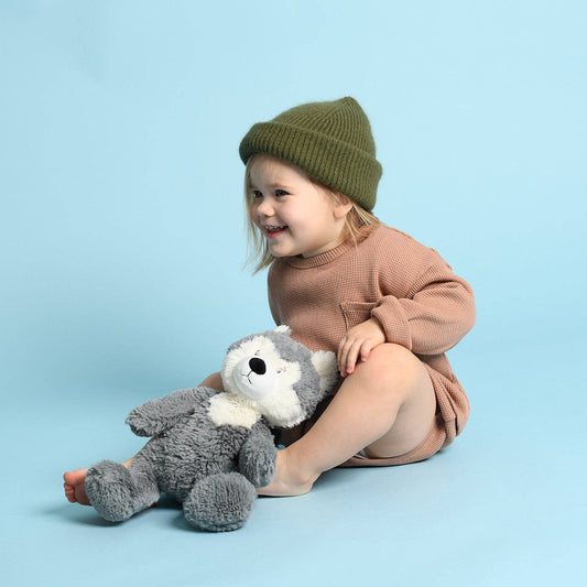 Warmies オオカミのぬいぐるみ湯たんぽ