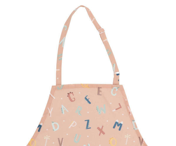 Ensemble tablier et manique Lettres de l’Alphabet Rigolotes - vue 2