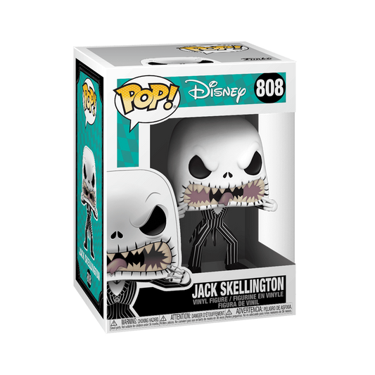 pop jack skellington scary face 808