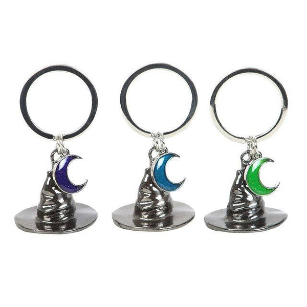 Ensemble de 3 porte-clés chapeau de sorcière Sœurs du Coven