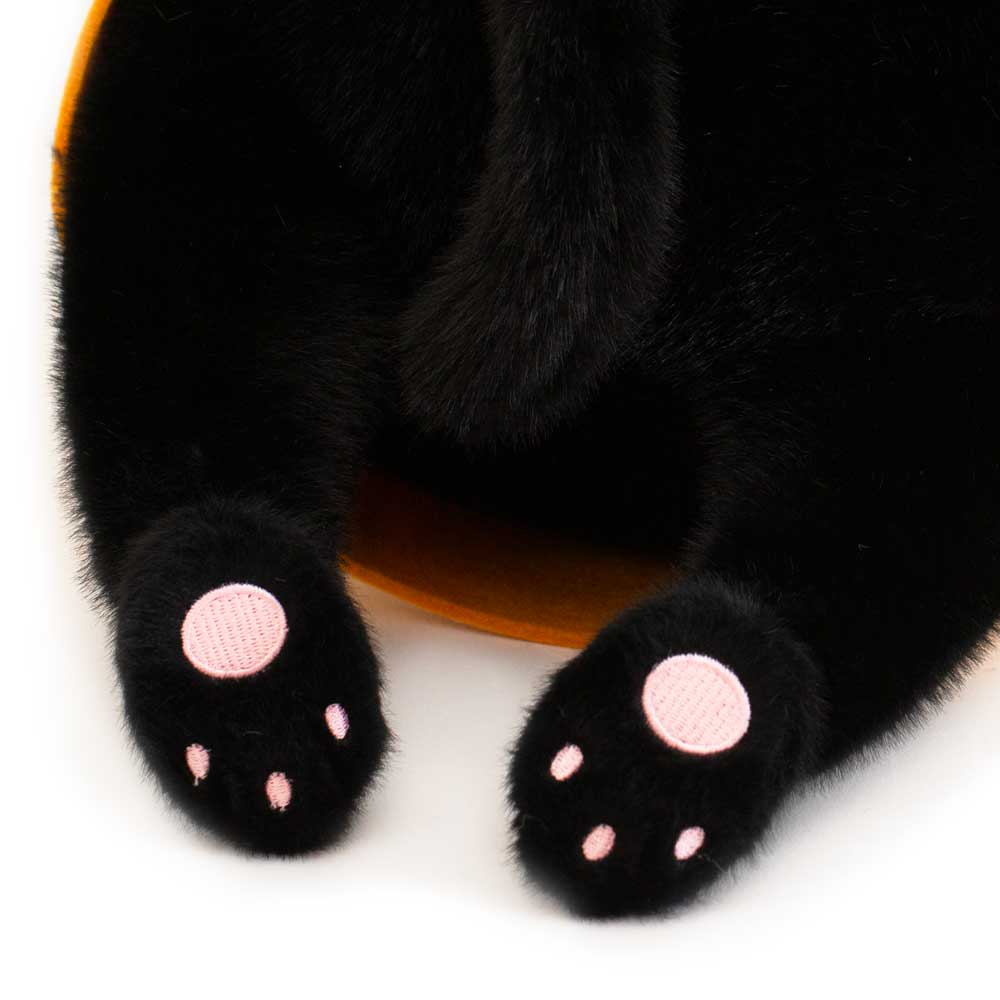 Milo & Millie Plush Toy, Milo the Black Cat (56 cm) - 0+