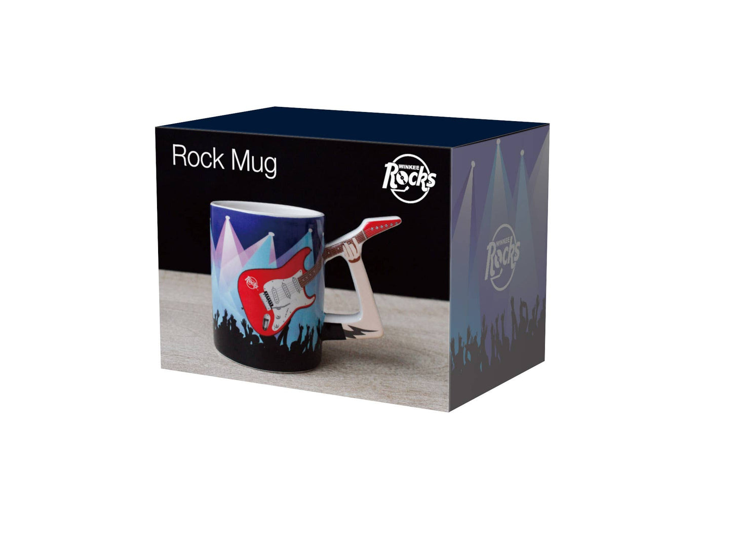 Mug Rock avec guitare électrique