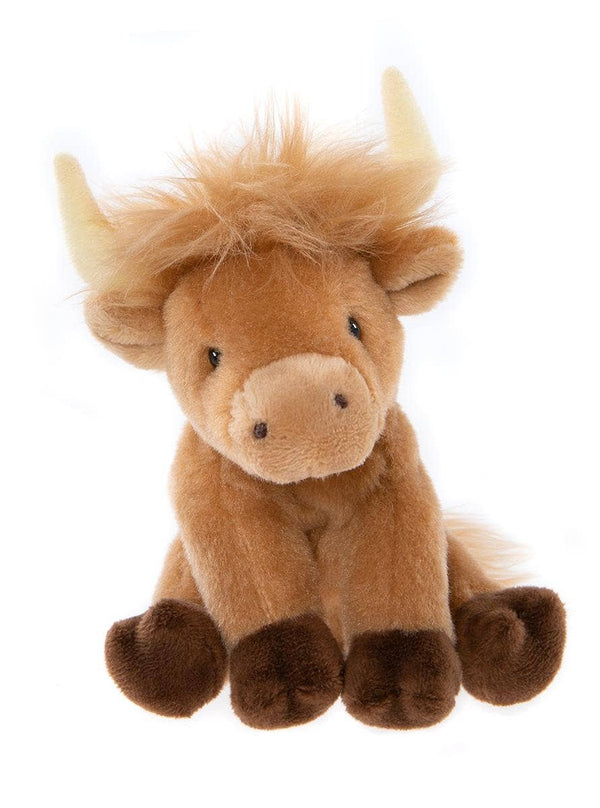 Peluche a forma di vitello delle Highlands