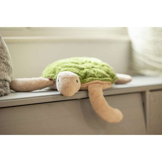 Tortuga de peluche grande | Verde abeto