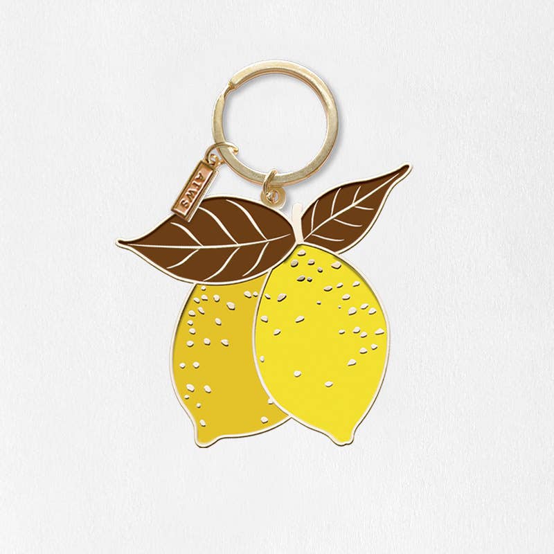Lemon Keyring