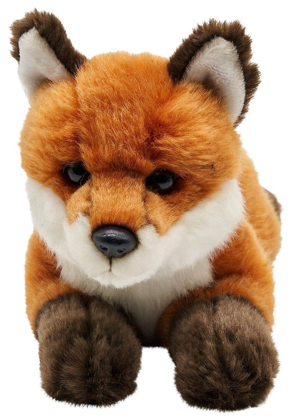 Peluche Renard roux couché Uni Toys