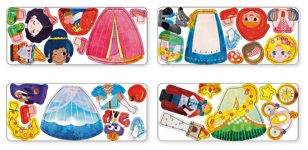 Caja de rompecabezas magnética - Cuentos de hadas