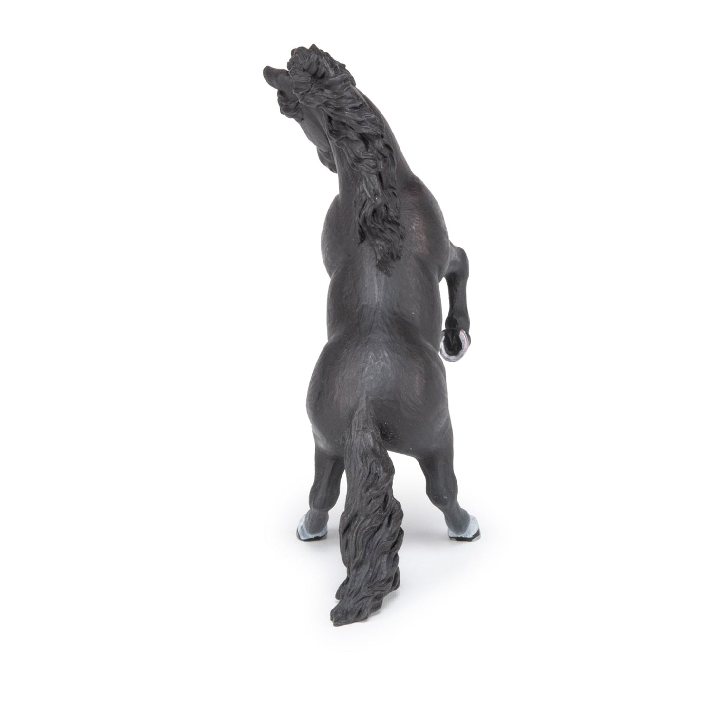Black Prancing Horse Figurine