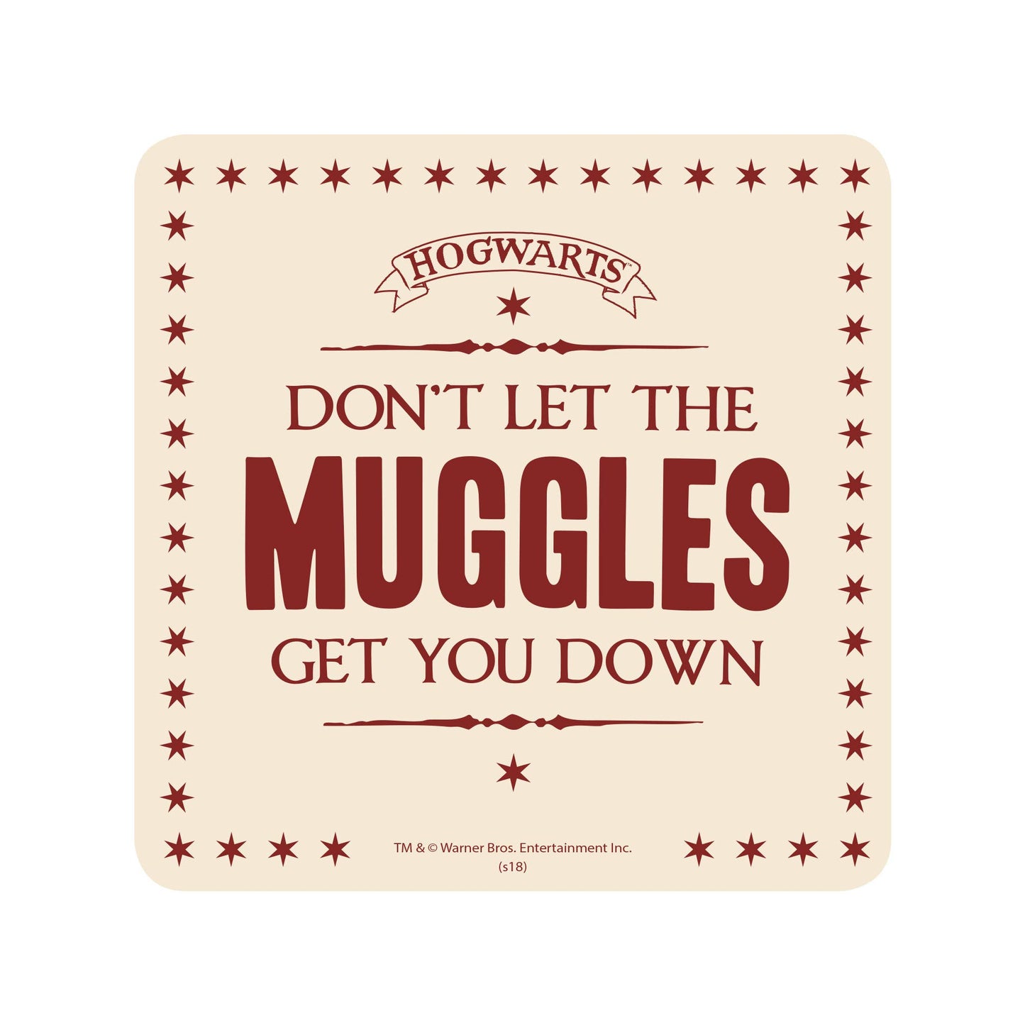 Sous-verre Harry Potter - Moldus