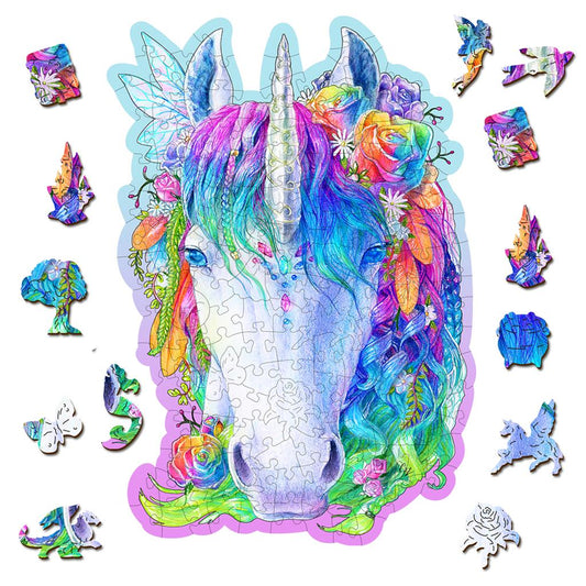 Puzzle Licorne élégante