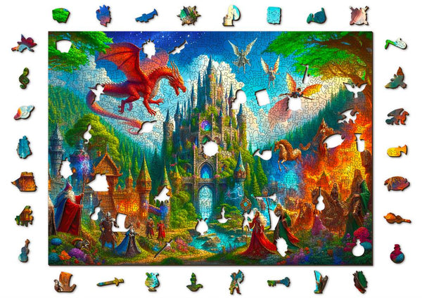 Fantastic Castle Puzzle 1010p