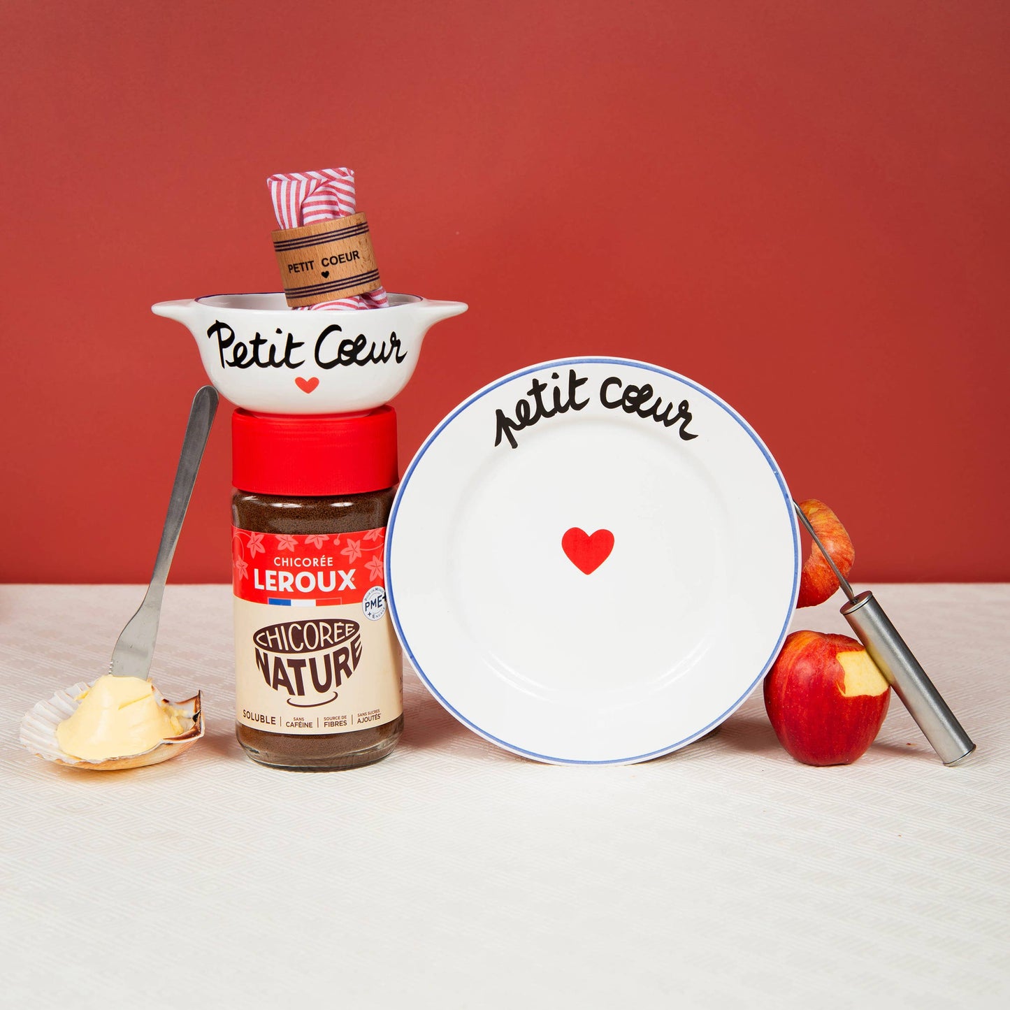 Assiette La Famille S’éclate - Petit Cœur