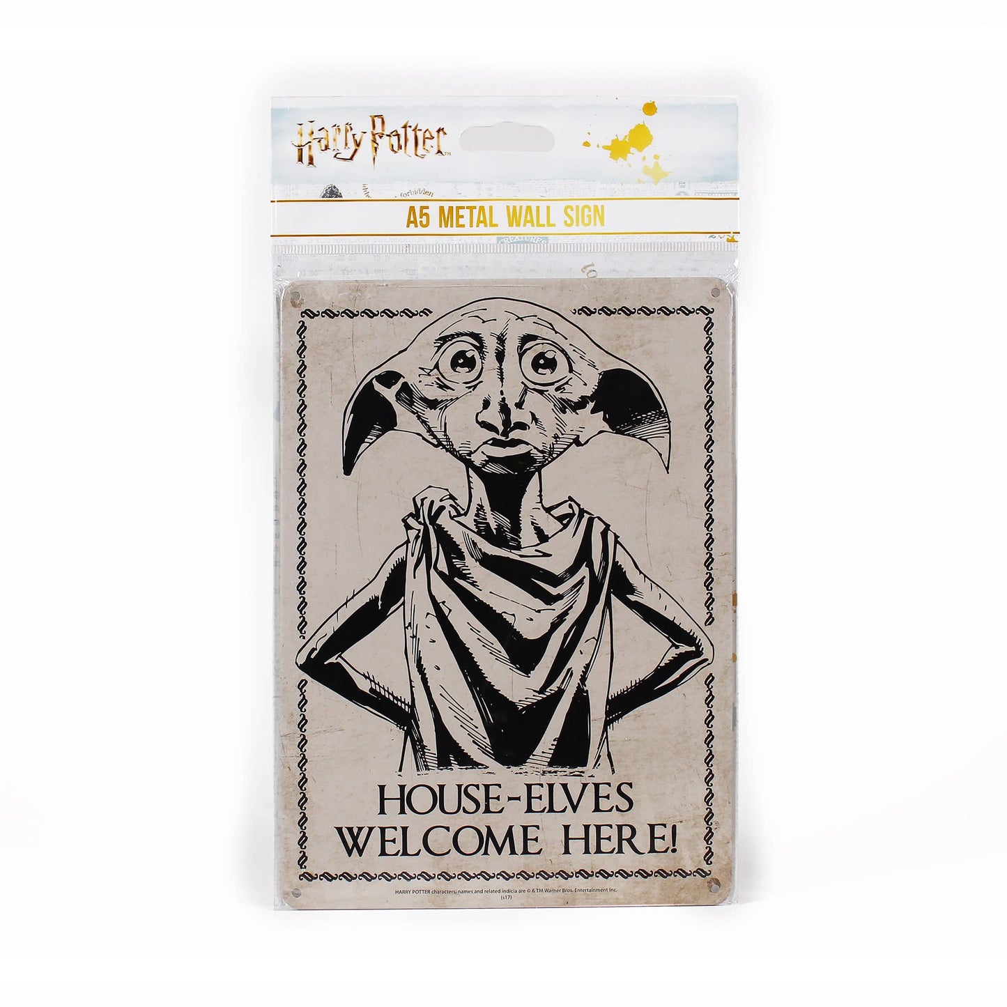 Plaque décorative en métal Harry Potter - Dobby