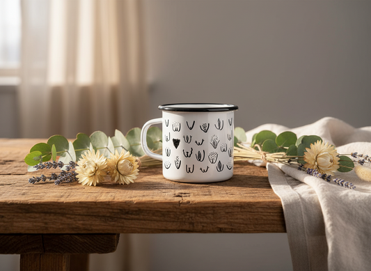 Taza esmaltada - Vulvarines