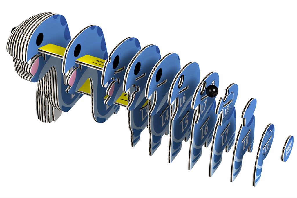 EUGY 3D - Brontosaure