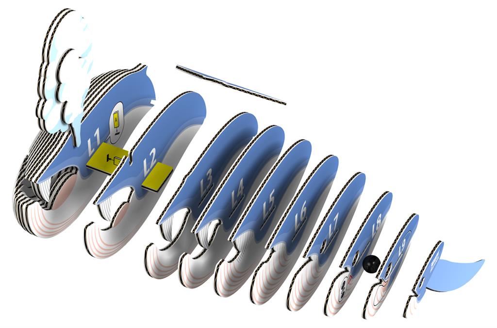 EUGY 3D - Ballena Azul