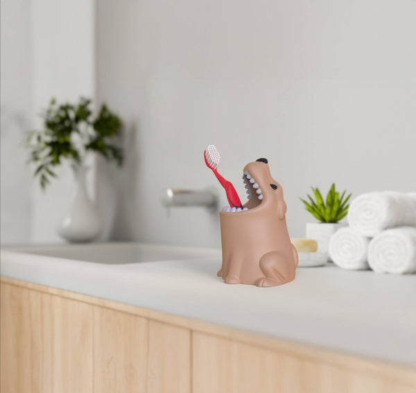 Portacepillos para perros