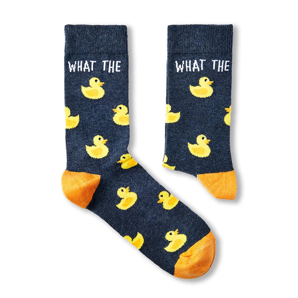 Entensocken „Was zum Teufel?“
