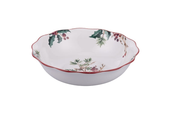 VINTAGE XMAS SALD BOWL 22 CM - 5904959