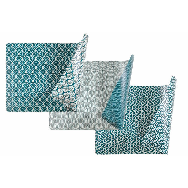 BALI LEAF PLACEMAT DOUBLE FACES 3 ASS. - 5906897