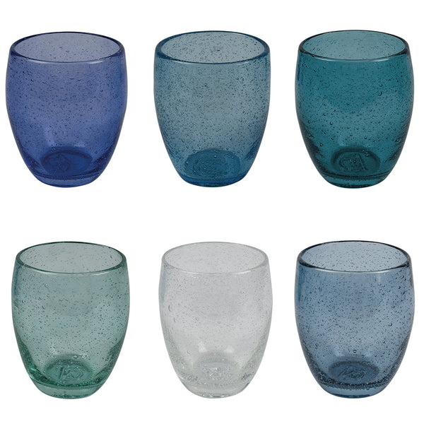ACAPULCO MAREA SET 6 WATER GLASSES OCEAN # - 5907747
