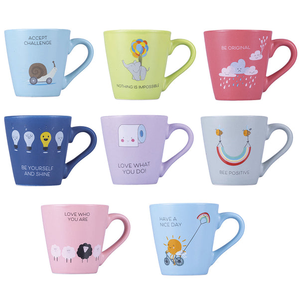 SUPER BE POSITIVE COFFEE CUP 90ML 8アソート - 5914021