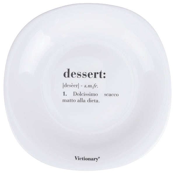 VICTIONARY SQUARED FRUIT PLATE D22CM DESSERT - 5920687
