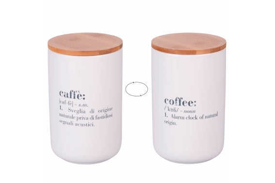 VICTIONARY CAFFE COFFEE DOUBLE FACES W BAMBOO LID - 5921884