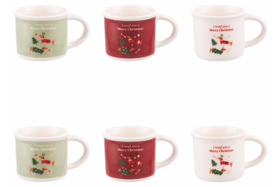 NATALOTTO SET 6 COFFEE CUPS 90ML - 5924863