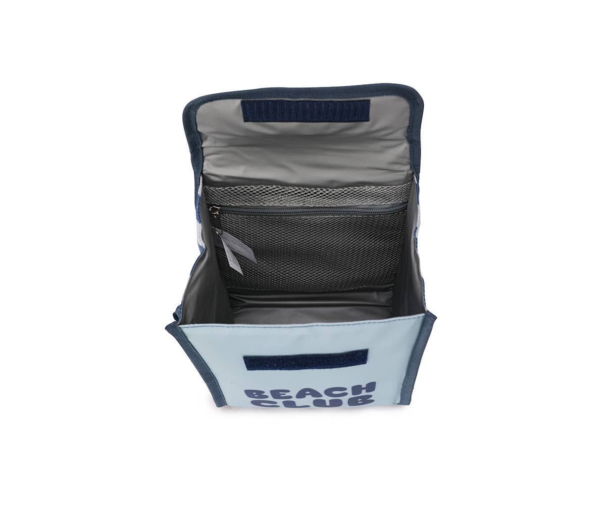 Sac à goûter isotherme Stripes Blues & Beyond
