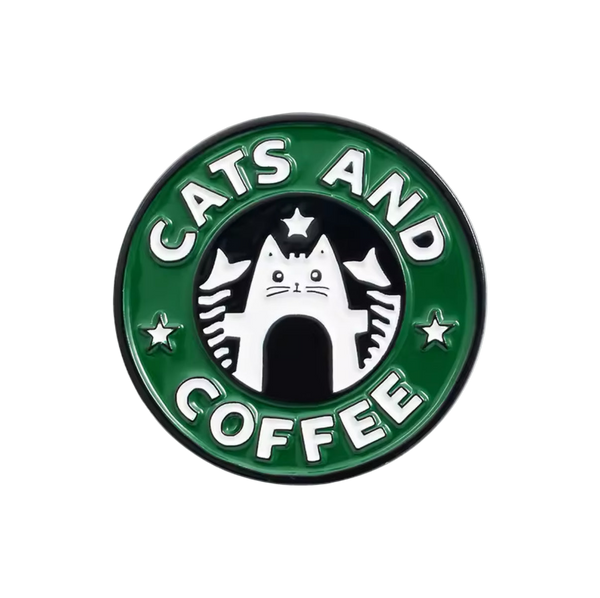 Pines de gatos y café