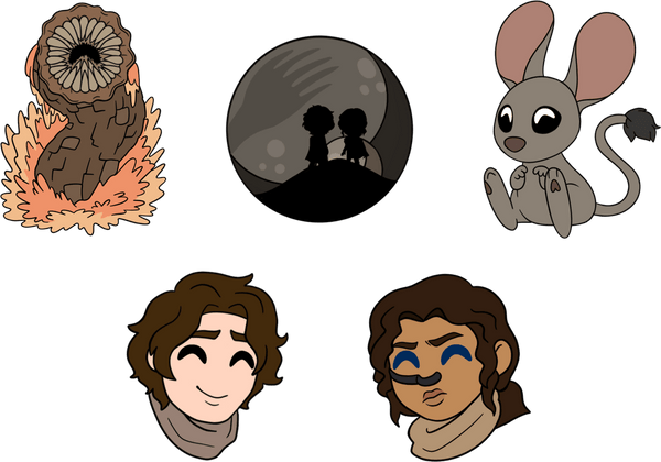 Dune Pin Set