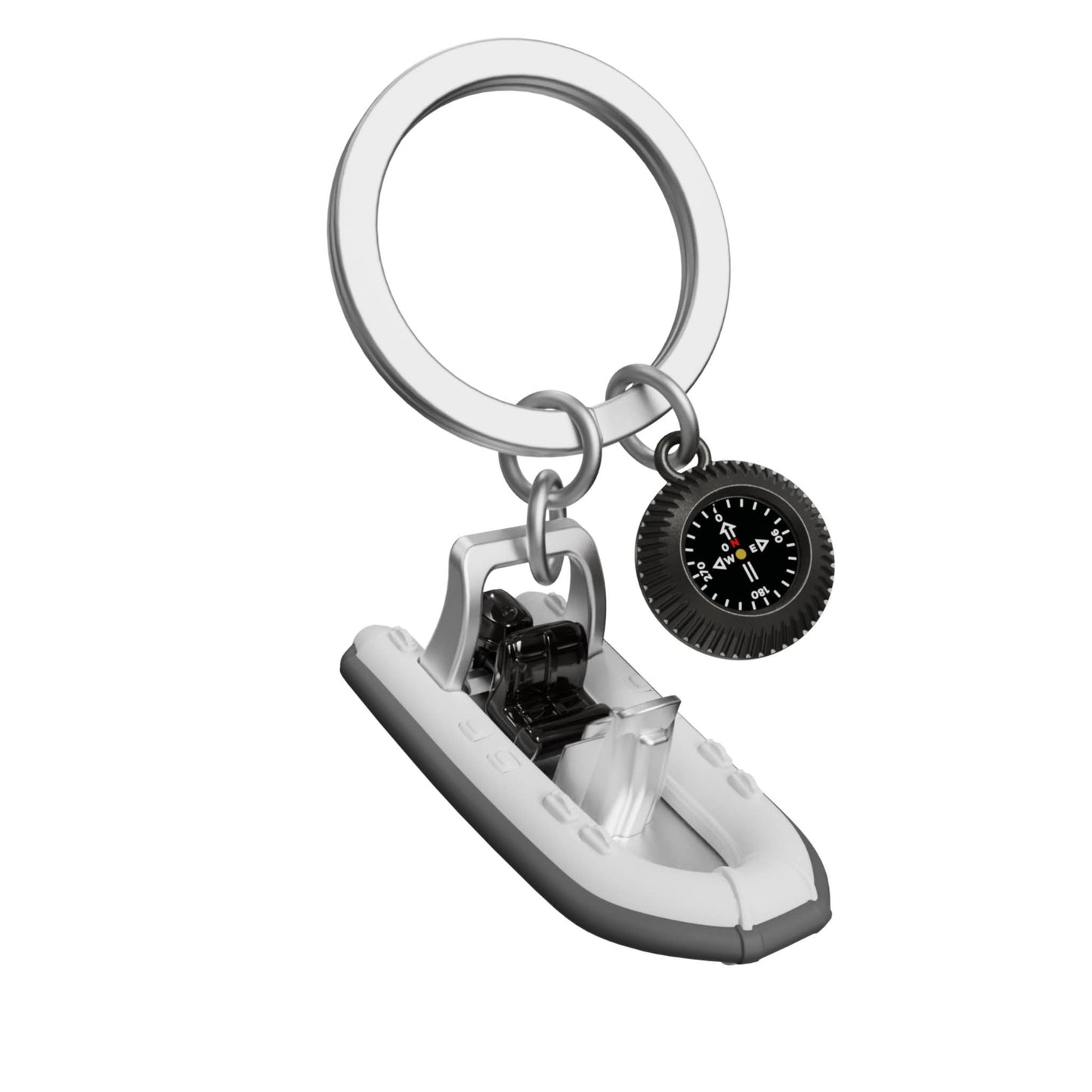 porte cles bateau semi rigide metalmorphose