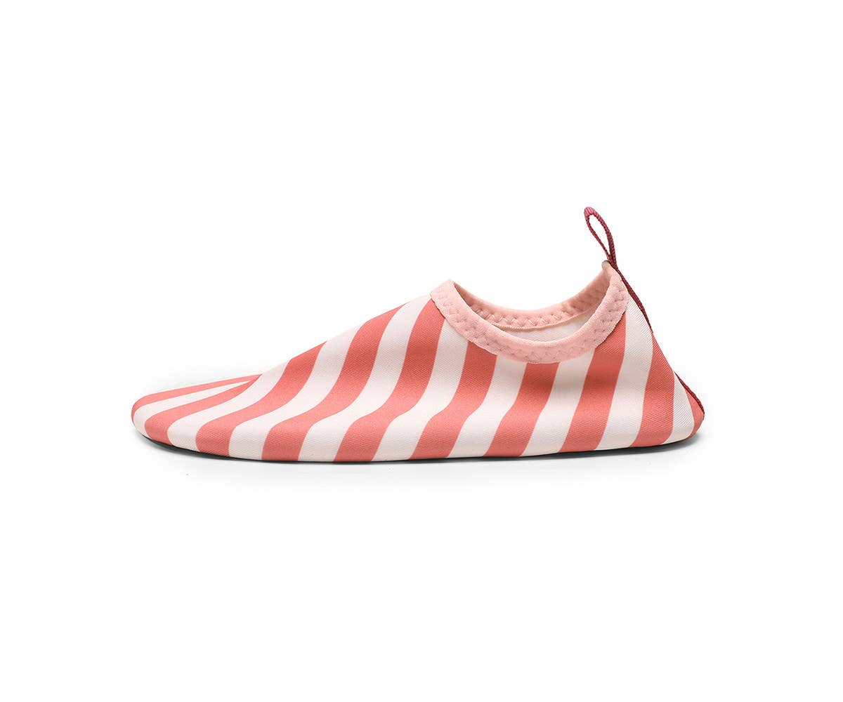 Kids' Aqua Shoes Striped Bloom & Blush