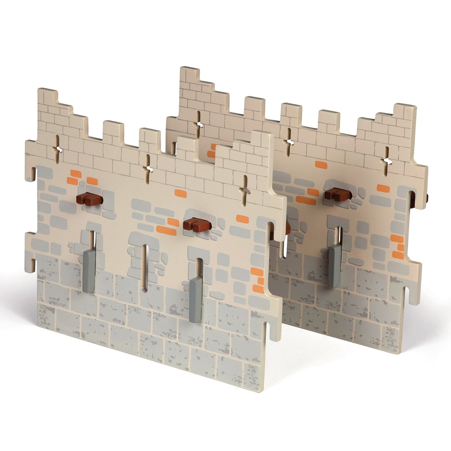 Set 4 château du Maître des armes (2 grands murs)