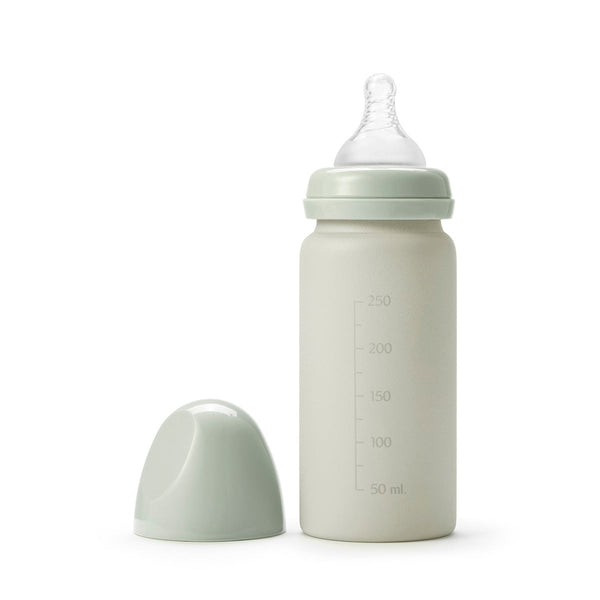 Biberon en verre Mineral Green