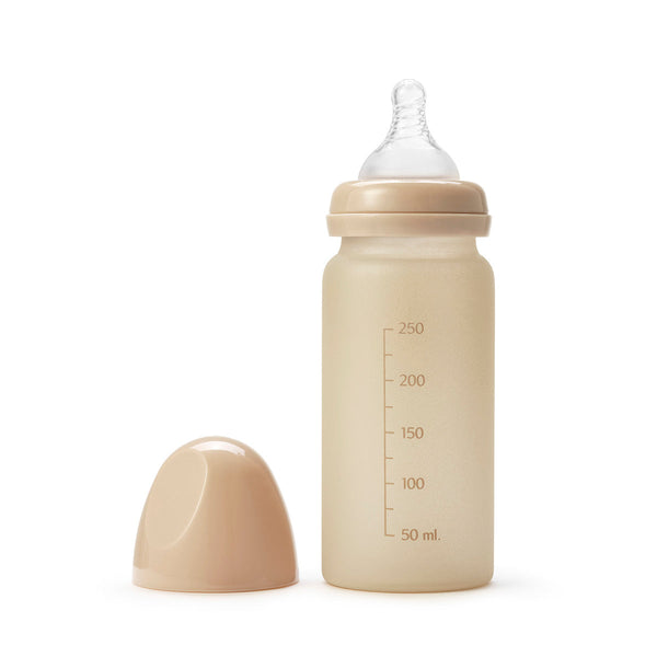 Biberon en verre Pure Khaki